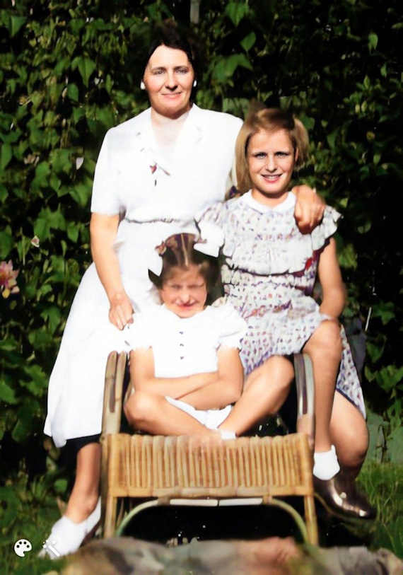 1952 : Met tante Gretha (Concordia) Image