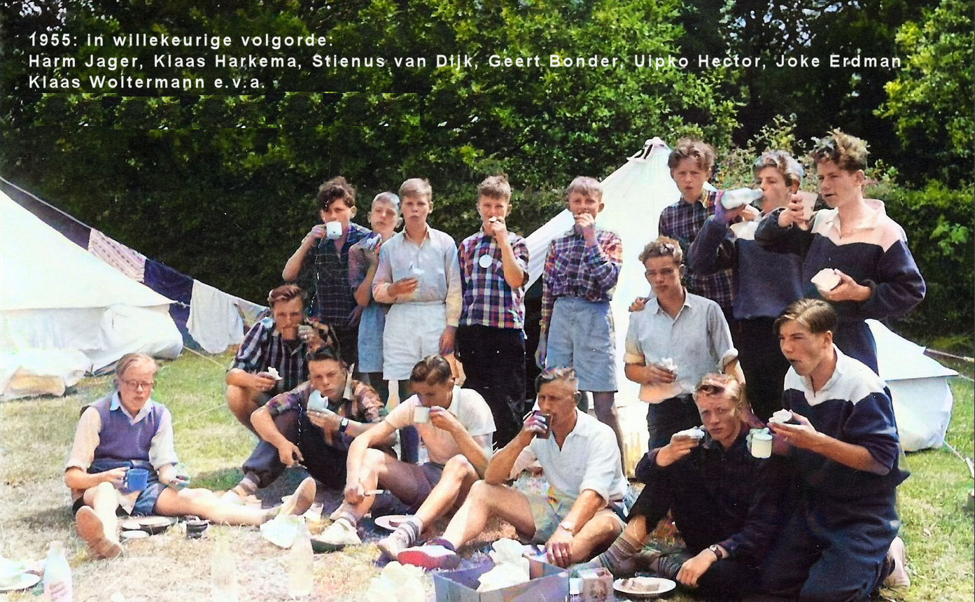 1955: Of zou dit het gymnastiekreisje zijn? Image
